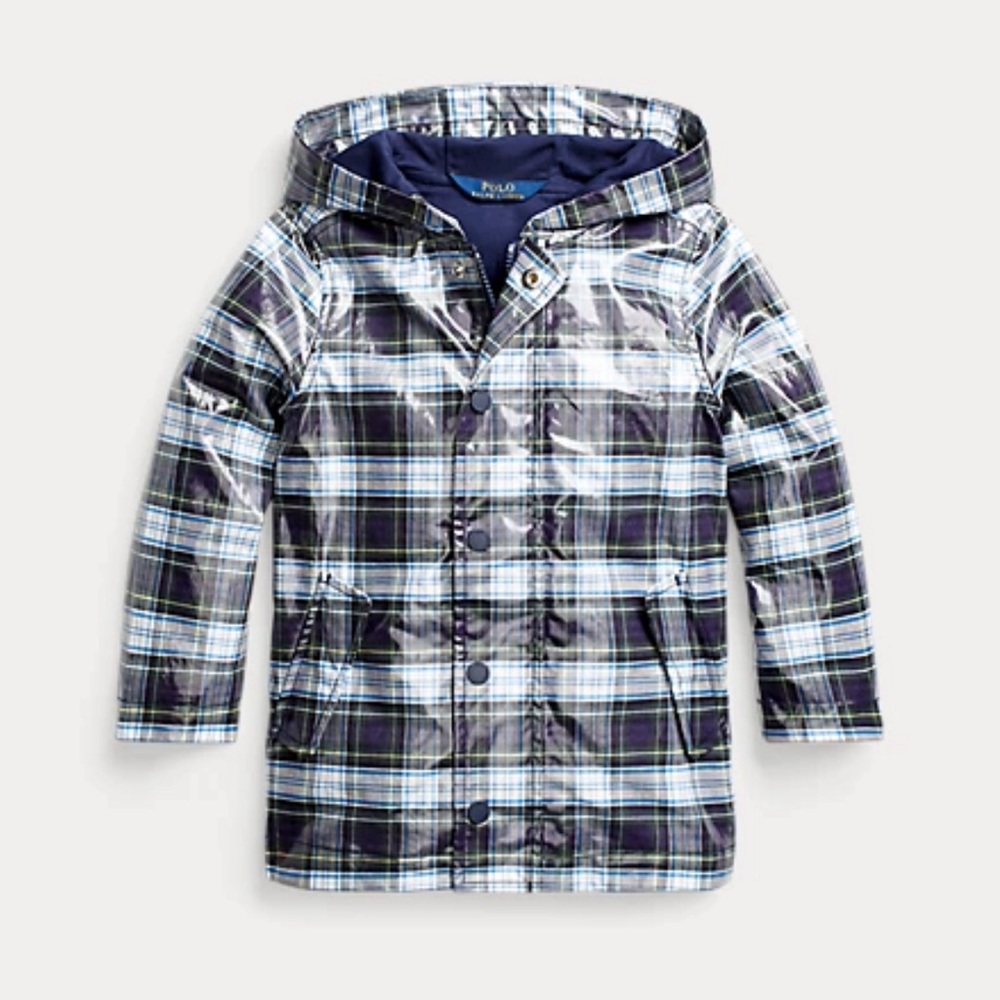 Ralph Lauren Water Resistant Hooded Jacket - Rain Coat